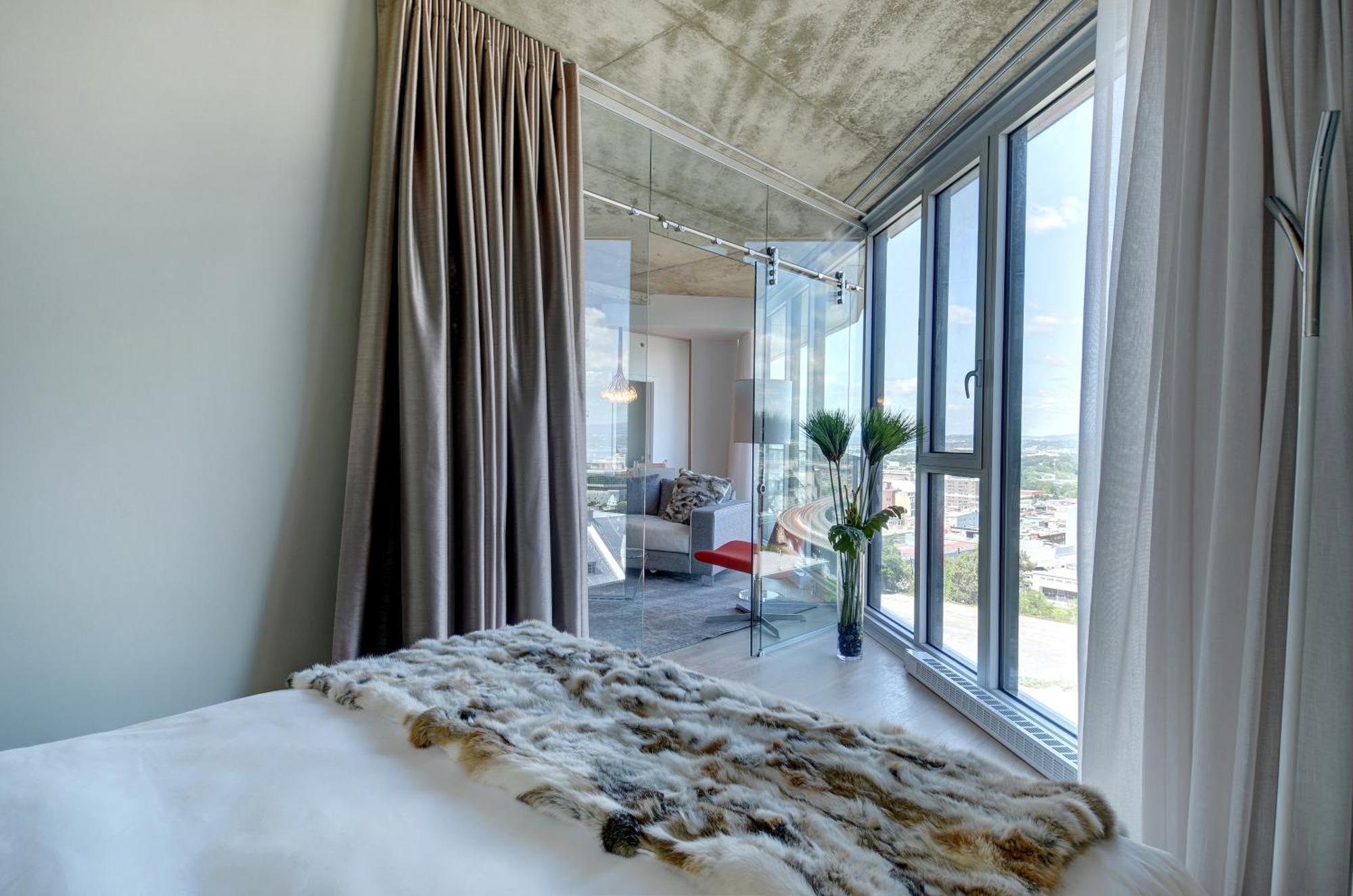 퀘벡 Les Immeubles Charlevoix - Le 760-612 아파트 객실 사진